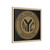 NYC Brooklyn Token New York City Gallery Canvas Wraps, Square Frame