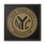 NYC Brooklyn Token New York City Gallery Canvas Wraps, Square Frame