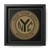 NYC Brooklyn Token New York City Gallery Canvas Wraps, Square Frame