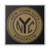 NYC Brooklyn Token New York City Gallery Canvas Wraps, Square Frame