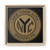 NYC Brooklyn Token New York City Gallery Canvas Wraps, Square Frame