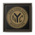 NYC Manhattan Token New York City Gallery Canvas Wraps, Square Frame