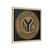NYC Manhattan Token New York City Gallery Canvas Wraps, Square Frame