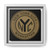 NYC Manhattan Token New York City Gallery Canvas Wraps, Square Frame