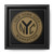 NYC Manhattan Token New York City Gallery Canvas Wraps, Square Frame