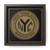 NYC Manhattan Token New York City Gallery Canvas Wraps, Square Frame