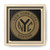 NYC Queens Token New York City Gallery Canvas Wraps, Square Frame