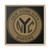 NYC Queens Token New York City Gallery Canvas Wraps, Square Frame