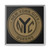 NYC Queens Token New York City Gallery Canvas Wraps, Square Frame