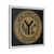NYC Queens Token New York City Gallery Canvas Wraps, Square Frame