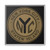 NYC Staten Island Token New York City Gallery Canvas Wraps, Square Frame