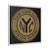 NYC Staten Island Token New York City Gallery Canvas Wraps, Square Frame