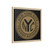 NYC Token Transit Authority New York City Gallery Canvas Wraps, Square Frame
