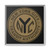 NYC Token Transit Authority New York City Gallery Canvas Wraps, Square Frame