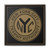 NYC Token Transit Authority New York City Gallery Canvas Wraps, Square Frame