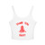 Chinese Food Container Pagoda Thank You Enjoy Spaghetti Tank Top
