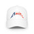 Patriotic MAGA Metal Parody American Flag Logo Low Profile Hat Baseball Cap President Donald J Trump 45 47