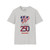 USA 250 Anniversary Celebration Flag Balloons Softstyle T-Shirt — United States of America Patriotic Design