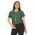 Statue of Liberty Graphic Women's Crop Top T-Shirt — NYC Landmark Tee 4th of July Independence Day USA United States of America