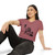 Statue of Liberty Bust Graphic Women's Crop Top T-Shirt — NYC Landmark Tee 4th of July Independence Day USA United States of America