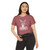 1776 2026 America 250 Eagle Liberty Bell Women's Crop T-Shirt – Patriotic Tee