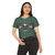 Women's American Eagle Crop Top — Patriotic Flags Guns 4th of July Festival Tee