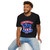 America 250 Years Paul Revere Flag Shield T-Shirt — Patriotic Revolutionary War Design Semiquincentennial Sestercentennial Quarter-millennial