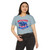 America 250 Years Paul Revere Flag Shield Crop Top T-Shirt — Patriotic Revolutionary War Design Semiquincentennial Sestercentennial Quarter-millennial