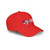 Patriotic 250th Anniversary Low Profile Baseball Cap – American Flag Banner Hat Semiquincentennial Sestercentennial Quarter-Millennial