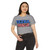 Women's Festival Shirt Ultra MAGA Crop Top T-Shirt - Patriotic American Flag Graphic Tee President Donald J Trump 45 47