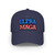 Ultra MAGA Low Profile Baseball Cap - Patriotic American Flag Graphic Hat President Donald J Trump 45 47