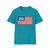 USA 250 Anniversary Semiquincentennial Flag Independence Day Softstyle T-Shirt Sestercentennial Quarter-Millennial