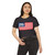 USA 250 Anniversary Semiquincentennial Flag Independence Day Crop Top T-Shirt Sestercentennial Quarter-Millennial