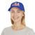 USA Flag Grunge Graphic Baseball Cap – Patriotic American Stars & Stripes Tee United States of America Low Profile Hat