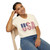 USA Flag Graphic Softstyle T-Shirt – Patriotic American Stars & Stripes Tee United States of America