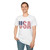 USA Flag Graphic Softstyle T-Shirt – Patriotic American Stars & Stripes Tee United States of America