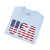 USA Flag Graphic Softstyle T-Shirt – Patriotic American Stars & Stripes Tee United States of America