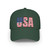 USA Flag Graphic Baseball Cap – Patriotic American Stars & Stripes Low Profile Hat United States of America