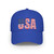 USA Flag Graphic Baseball Cap – Patriotic American Stars & Stripes Low Profile Hat United States of America