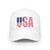 USA Flag Graphic Baseball Cap – Patriotic American Stars & Stripes Low Profile Hat United States of America
