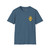 Honolulu Hawaii Police Badge Graphic Softstyle T-Shirt — Small Chest Emblem, Law Enforcement Tribute Tee
