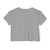 Honolulu Hawaii Police Badge Festival Graphic Crop Top T-Shirt — Small Chest Emblem, Law Enforcement Tribute Tee