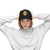 Honolulu Hawaii Police Badge Graphic Distressed Cap — Small Chest Emblem, Law Enforcement Tribute Baseball Hat