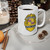 Honolulu Hawaii Police Badge Graphic White Mug - Small Chest Emblem, Law Enforcement Tribute Baseball Hat 11oz & 15oz Coffee Cup