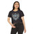 Police Badge Shield Star Eagle Crop Top T-Shirt - Thin Blue Line Memorial Law Enforcement Women's Festival Tee