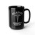 Bellevue Emergency Medicine Hospital Black Coffee Mug – Caduceus Nurse Doctor Gift Cup (11oz & 15oz)