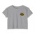 Los Angeles County Sheriff Patch Chest Logo Crop Top T‑Shirt — Law Enforcement Emblem Women's Festival Tee