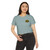 Los Angeles County Sheriff Patch Chest Logo Crop Top T‑Shirt — Law Enforcement Emblem Women's Festival Tee