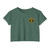 Los Angeles County Sheriff Patch Chest Logo Crop Top T‑Shirt — Law Enforcement Emblem Women's Festival Tee