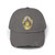 Los Angeles Police Department Shield Chest Logo Distressed Cap — LAPD Law Enforcement Badge Emblem Baseball Hat